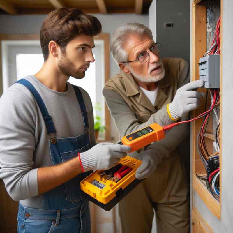 Domestic electrician in Oldham
