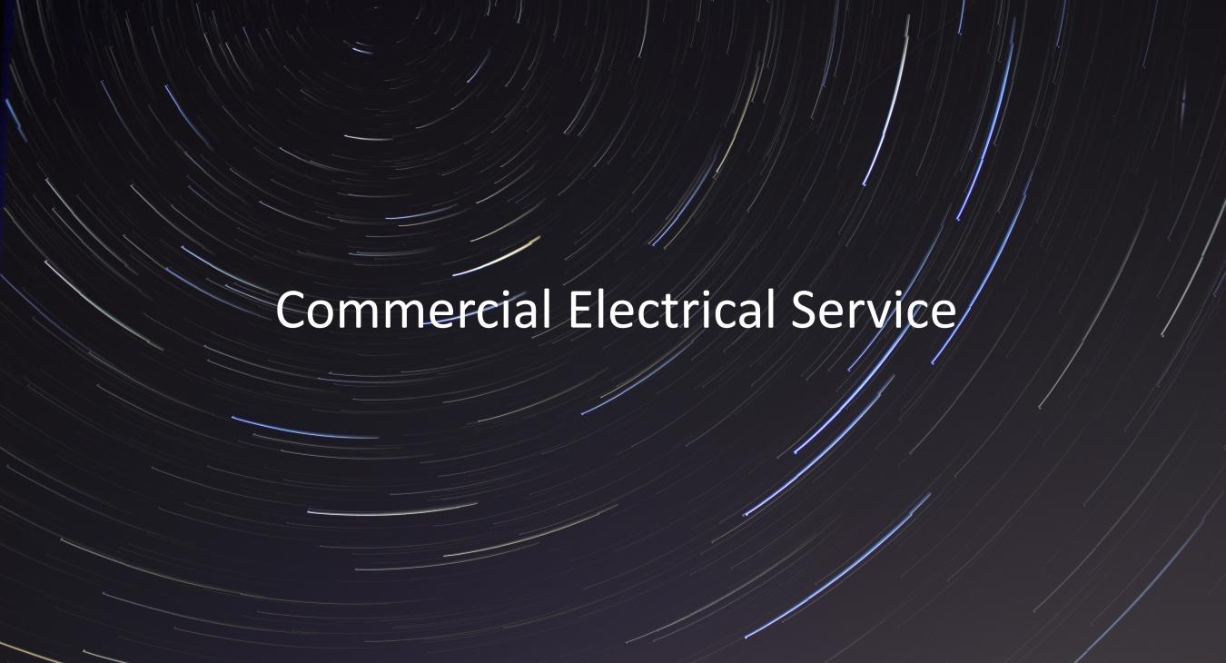 Commercial Electrical Service